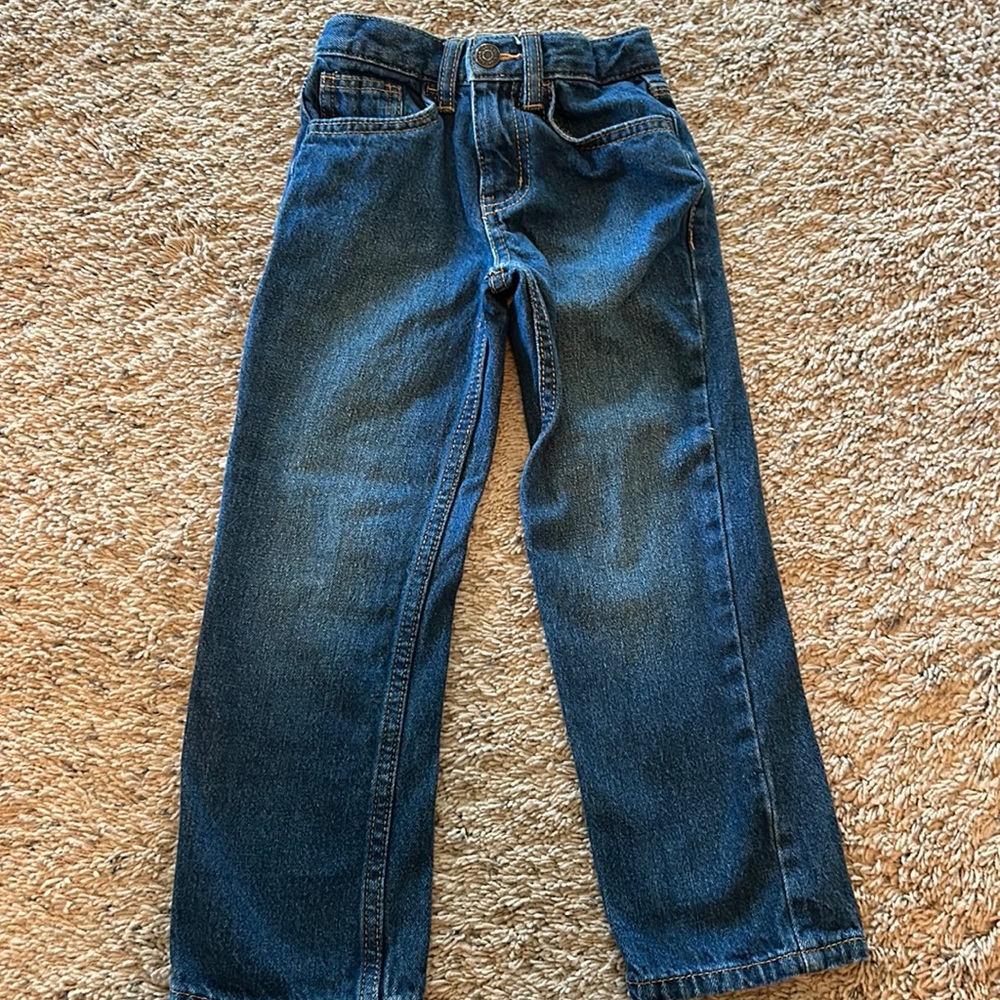 Cat & Jack 5 slim relaxed straight jeans